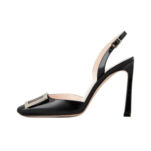 Roger Vivier Высокие каблуки Черные Женские