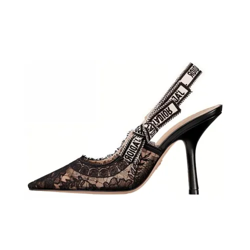 DIOR J'Adior Нестандартный каблук Высокие каблуки 10 см Женские Черный