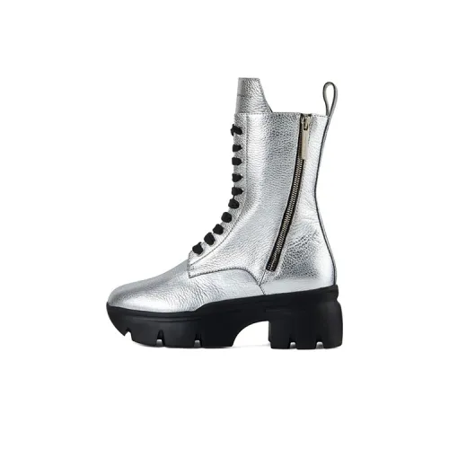 Giuseppe Zanotti GZ Apocalypse Ботильоны Женские Серебряные