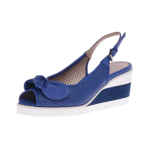 Baldinini Клин-каблук Высокие каблуки 6 см Женские Синий