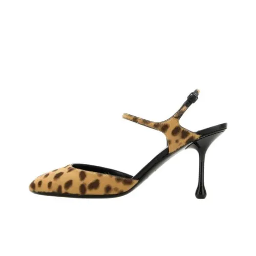 Jimmy Choo Узкий каблук Высокие каблуки 8 см Женские Естественный