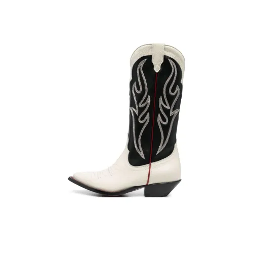 SONORA BOOTS Santa FE Колено Высокие сапоги Женские Черный