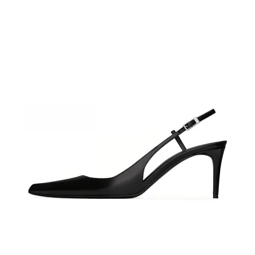 SAINT LAURENT Узкий каблук Высокие каблуки Женские Черный