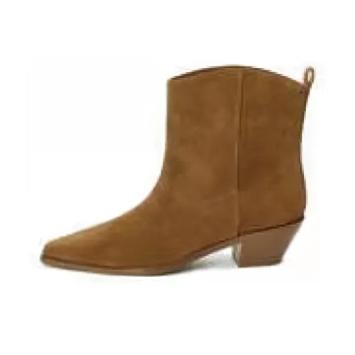 12 STOREEZ Ботильоны 4CM Женские Карамель