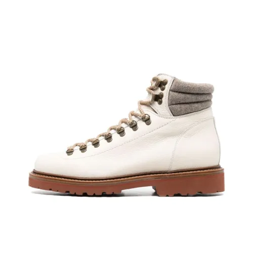 BRUNELLO CUCINELLI Ботильоны 3 см Мужской Белый