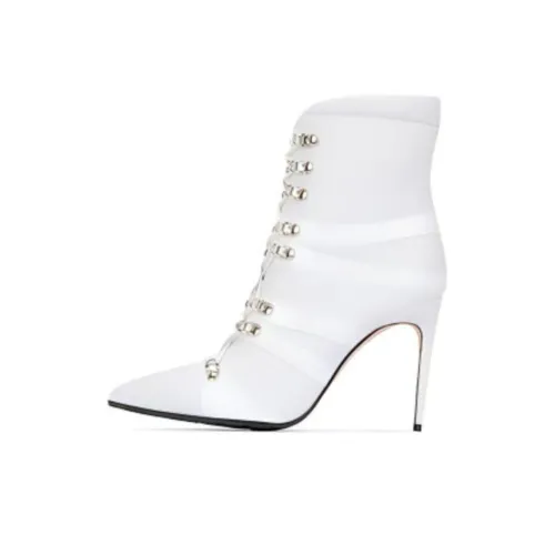 MANOLO BLAHNIK Ботильоны Женские Белые