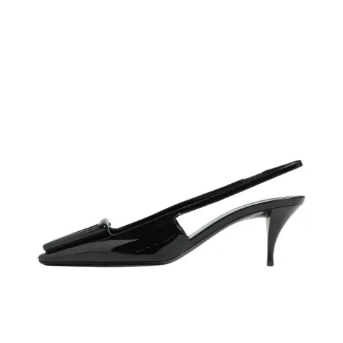 SAINT LAURENT Высокие каблуки Черные Женские