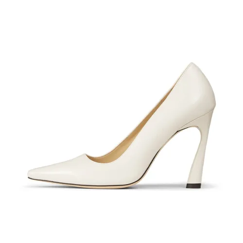 Jimmy Choo Узкий каблук Высокие каблуки 10 см Женские Латте