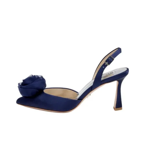 Badgley Mischka Carlise Высокие каблуки 8 см Женские Синий