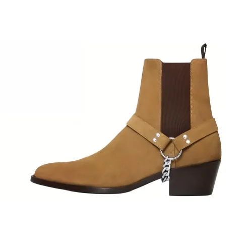 CELINE Челси Мужской Коричневый