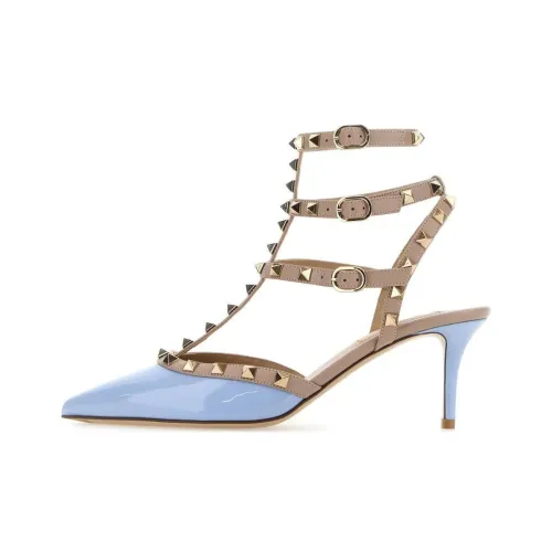 Valentino Rockstud Высокие каблуки Синие Женские