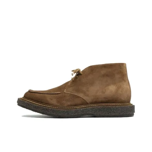 Officine Creative Bullet Ботильоны Мужские Темно-Коричневые