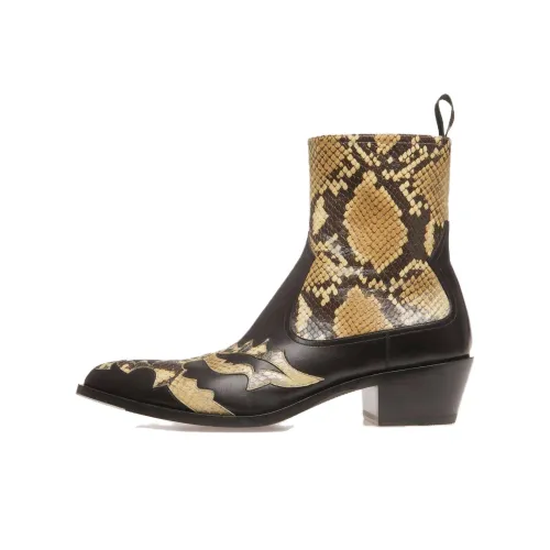 BALLY Ботильоны 4,5 см Мужской Желтый Черный