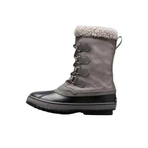 SOREL 1964 PAC Водонепроницаемый Короткий MID Ботинки для снега Мужские Серые