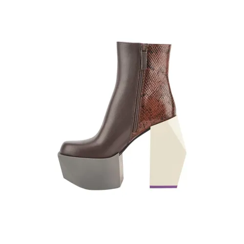 UNITED NUDE Stage Ботильоны 15 см Женские Коричневый