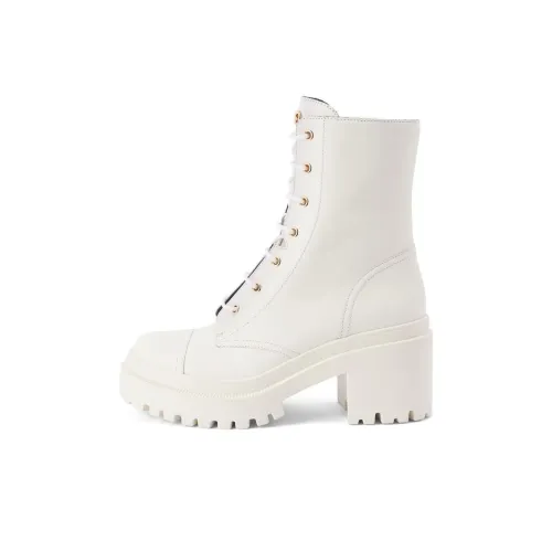 Giuseppe Zanotti GZ Мартин Ботинок 7 см Женский Белый