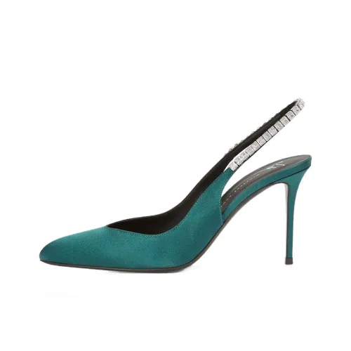 Giuseppe Zanotti GZ Узкий каблук Высокие каблуки 8 см Женские Зеленый