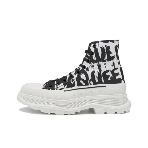 Alexander McQueen Tread Slick ботинки Martin's Мужской