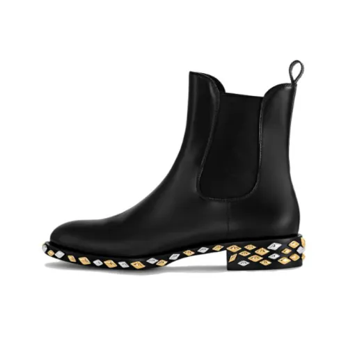 LOUIS VUITTON Broadway Короткий Челси 2см Женский Черный