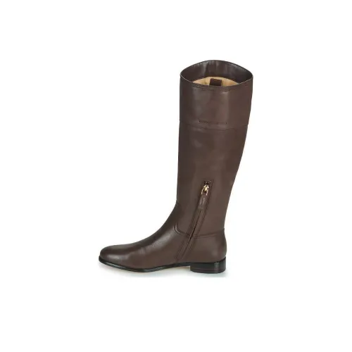 LAUREN RALPH LAUREN Женские сапоги до колена коричневые