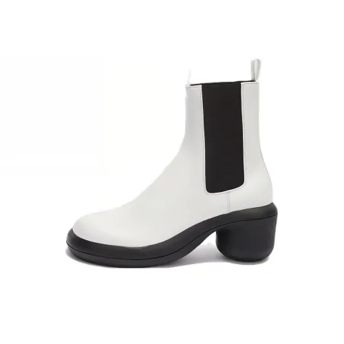 JIL SANDER Челси Черный/Белый Женские