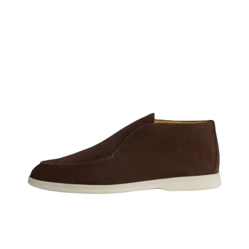 Loro Piana Open Walk Ботильоны Шоколад Мужской