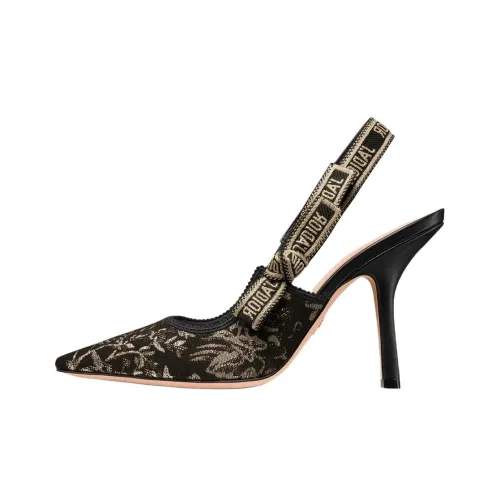 DIOR J'Adior Узкий каблук Высокие каблуки 10 см Женские Черный