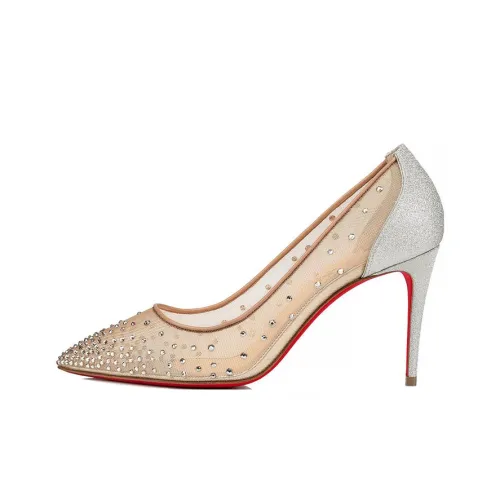 Christian Louboutin Высокие каблуки Телесного цвета Женские