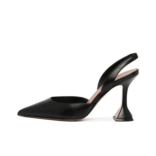 AMINA MUADDI Узкий каблук Высокие каблуки 9,5 см Женские Черный