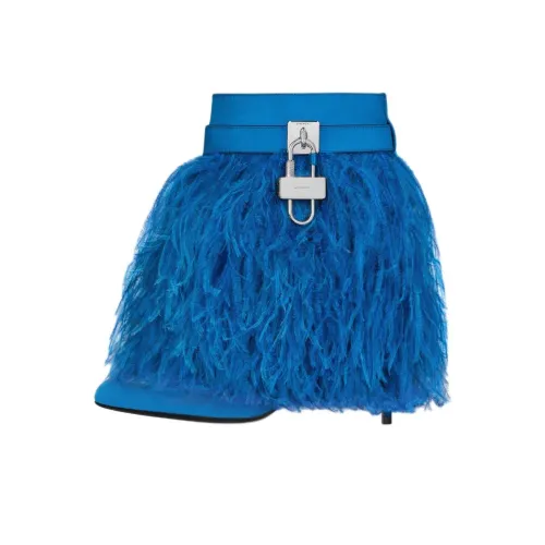 Givenchy Shark Lock Ботильоны 9,5 см Женские Синие