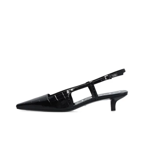 GUCCI Стильные сандалии 3,5 см женские черные