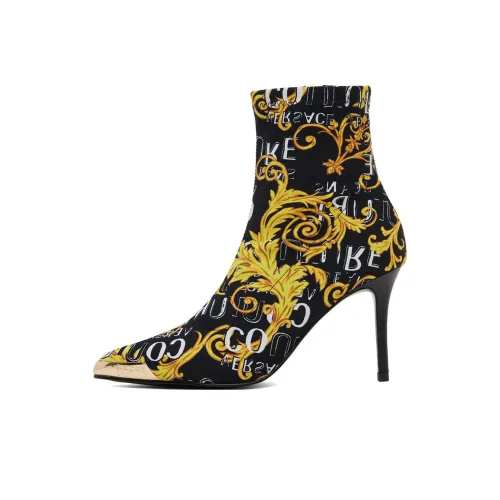 VERSACE JEANS Ботильоны Женские Черные