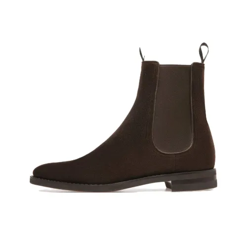 BALLY Короткий Челси Мужской Коричневый