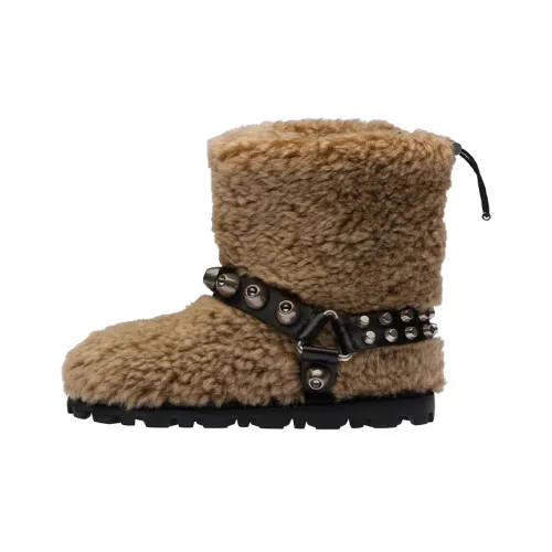 MIU MIU Ботильоны Женские Коньяк