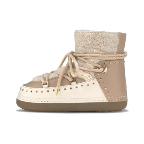 Inuikii Короткие Сноубутсы Женские Бежевые