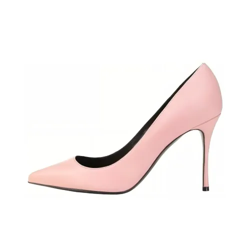 SERGIO ROSSI Godiva Грубый каблук Высокие каблуки 8,8 см Женские Розовый