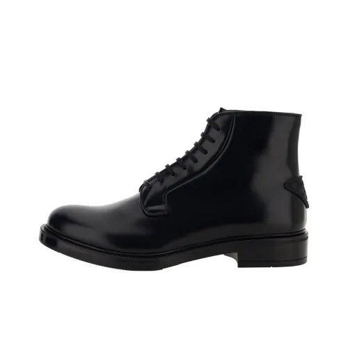 PRADA Ботильоны Черные Мужские
