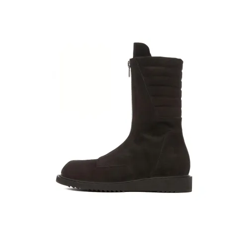 RICK OWENS совместный бренд RO Crosta ботильоны мужские черные