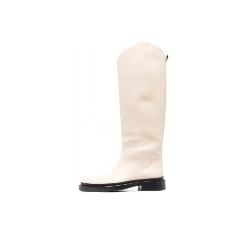 JIL SANDER Колено Высокие сапоги Женские Белые