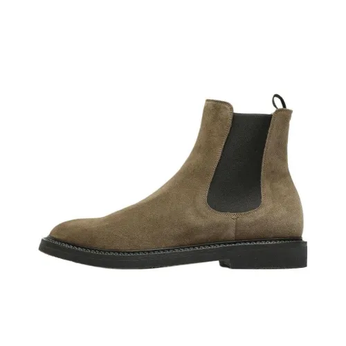 Officine Creative Hopkins FLEXI 204 Короткий Челси 3 см Мужской Умбра