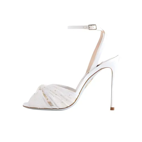 AQUAZZURA Высокие каблуки Белый Женские