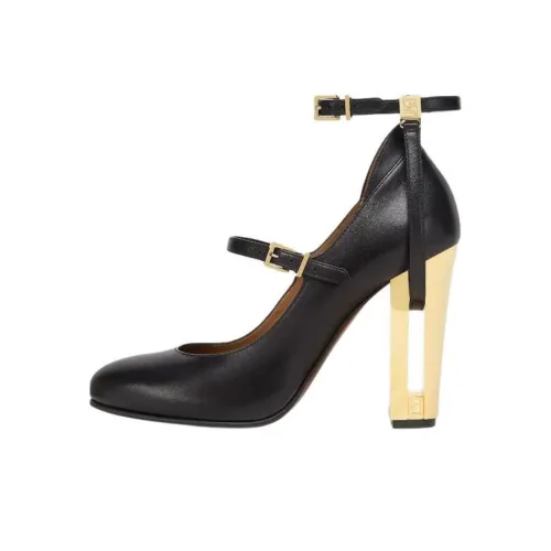 FENDI Delfina Высокие каблуки Черные Женские