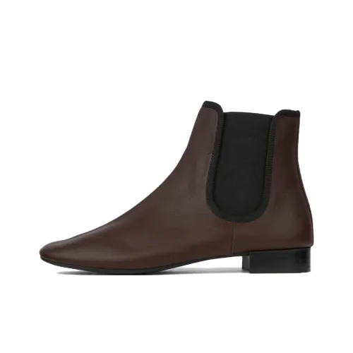 Repetto Короткий Челси 2 см Женский Коричневый