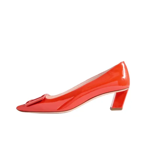Roger Vivier Belle Vivier Высокие каблуки Красный Женские