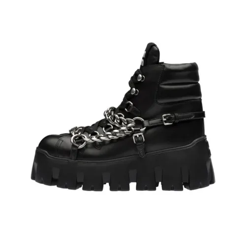 MIU MIU Ботильоны Женские Черные