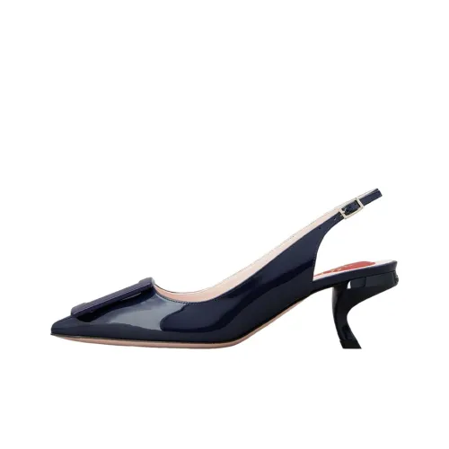 Roger Vivier Высокие каблуки Синие Женские