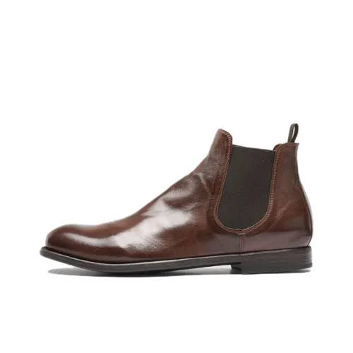 Officine Creative Chelsea Burgundy Men's
