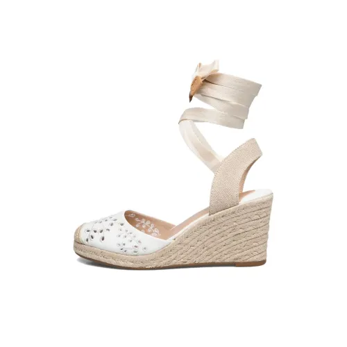 LAUREN RALPH LAUREN Клин-каблук Высокие каблуки Женские Белые