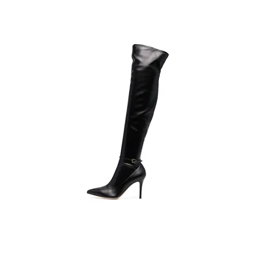 GIANVITO ROSSI Ricennene Over The Knee Boots Женские Черные