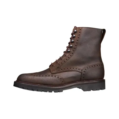 CROCKETT & JONES Ботильоны Коричневый Мужской